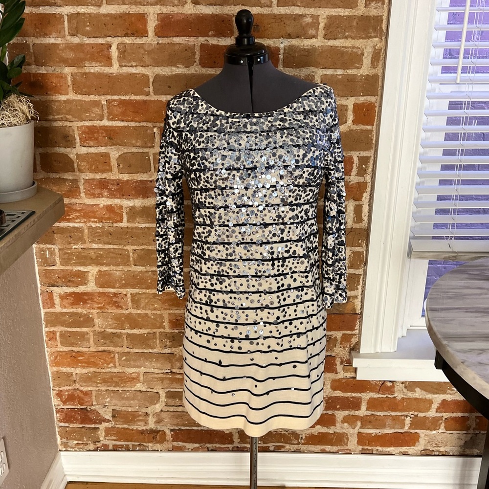 NWT Rare J. Crew sequin sweater dress, size large